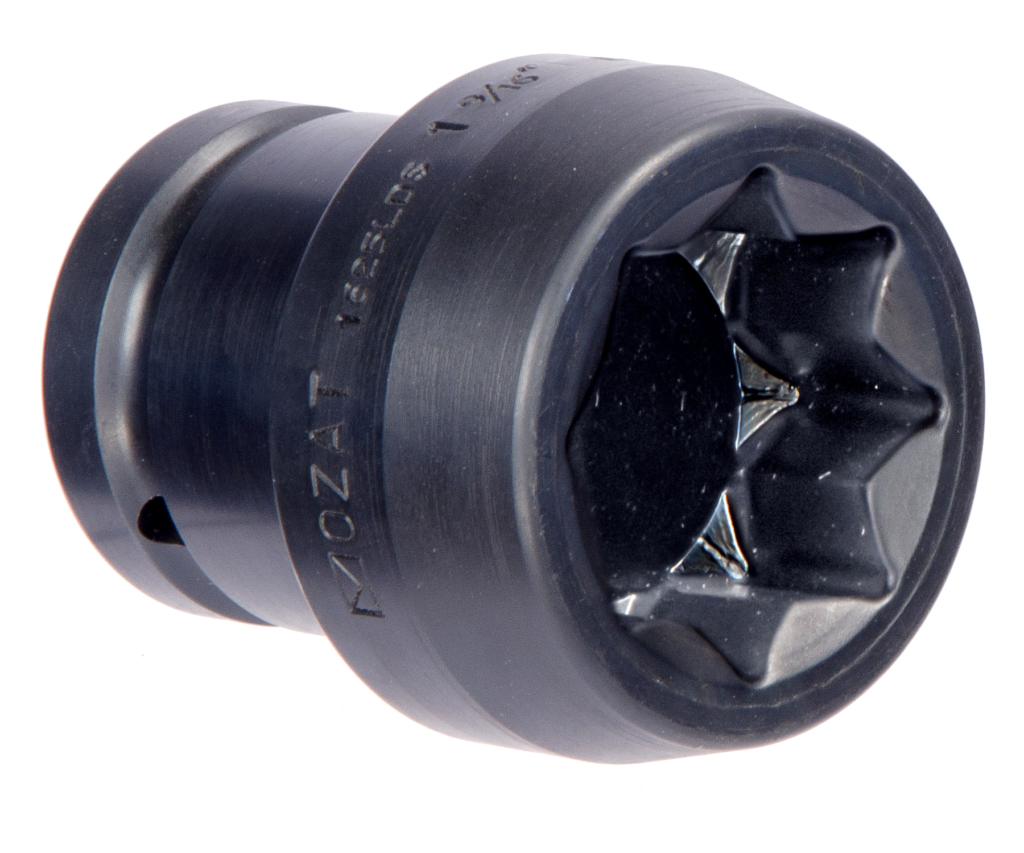1-Inch Square Drive 8-PT Socket, 1-9/16-Inch - A. Stucki