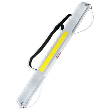 Handrail Safety Guard, 40" Long, Offset Opening