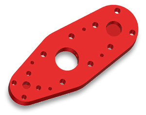 Parallel Instrument Tee 3"x1"x2"