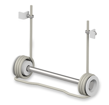 Lift Assist, fits 30 inch ARI Style Housing Cover, 9-7/8 inch wide Double Spring with 9-11/32 inch long arms (All Stainless Steel)