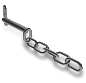 1/2 x 2-Inch Carbon Steel Seal Pin Assembly