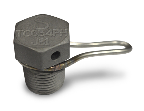 1/2-Inch Stainless Steel Plug with Stainless Steel Swivel Link