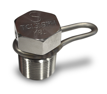 1-Inch Stainless Steel Plug with Stainless Steel Swivel Link