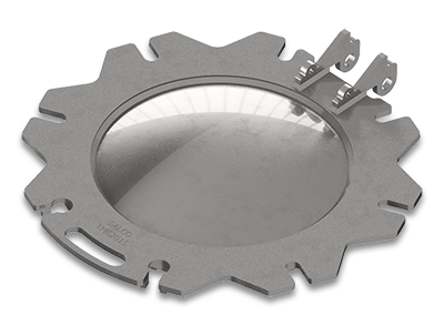 20-Inch 8 Bolt Carbon Steel Manway Cover, Trinity Arrangement