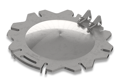 20-Inch 8 Bolt Single Piece Carbon Steel Manway Cover, North American Arrangement