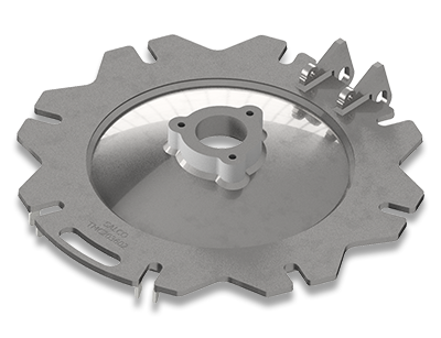 20-Inch 8 Bolt Stainless Steel Manway Cover with Quick Inspect Boss, North American Arrangement