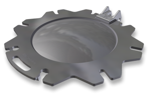 20-Inch 8 Bolt Stainless Steel Manway Cover, Richmond Arrangement