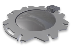 20-Inch 8 Bolt Stainless Steel Manway Cover, Union Tank Arrangement