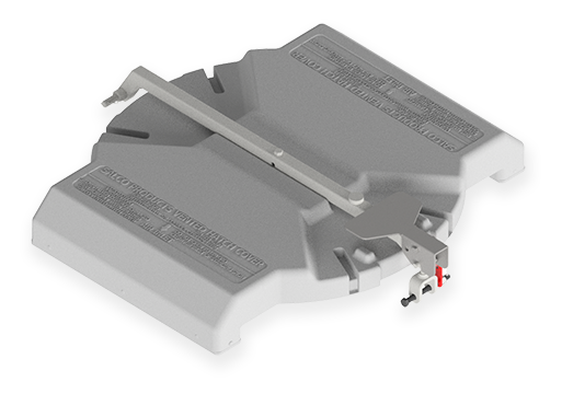 20-Inch Vented Hatch Cover with Security Hardware, Trinity