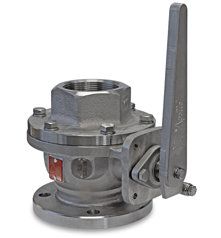 Ball Valve 3-inch Flange x NPT