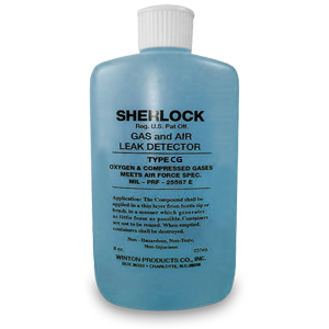 Sherlock 5-Second Leak Detector Liquid Type CG, 8 Ounce, Case of 24