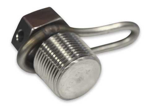 1-Inch Stainless Steel Plug with Stainless Steel Swivel Link