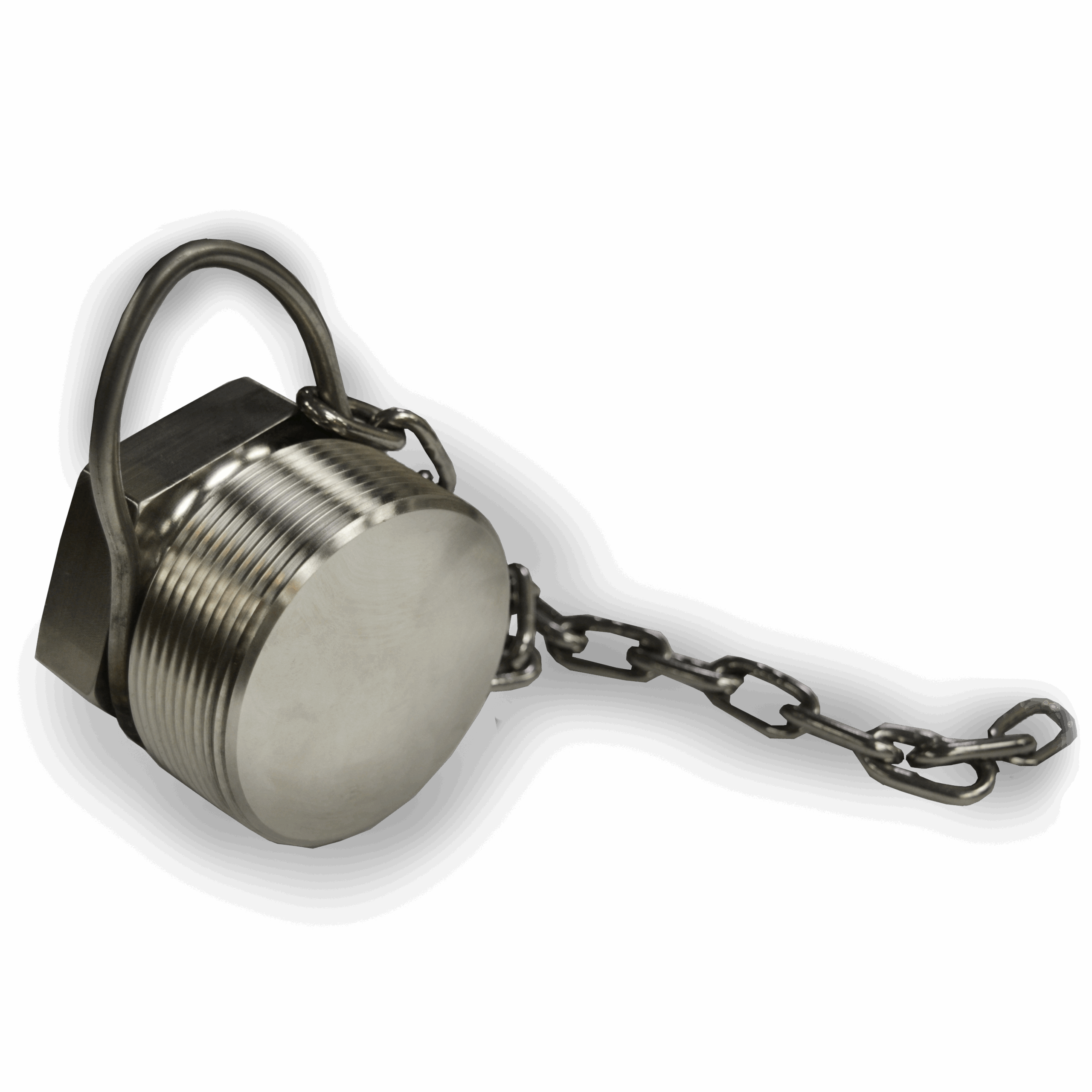 3-Inch Nitronic 60 Plug Assembly with Stainless Steel Chain