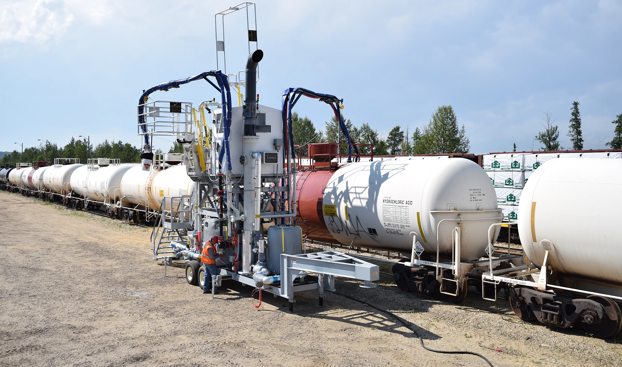 Transloader Rental Explore Mobile Transloading Units | A. Stucki Rail & Industrial Components