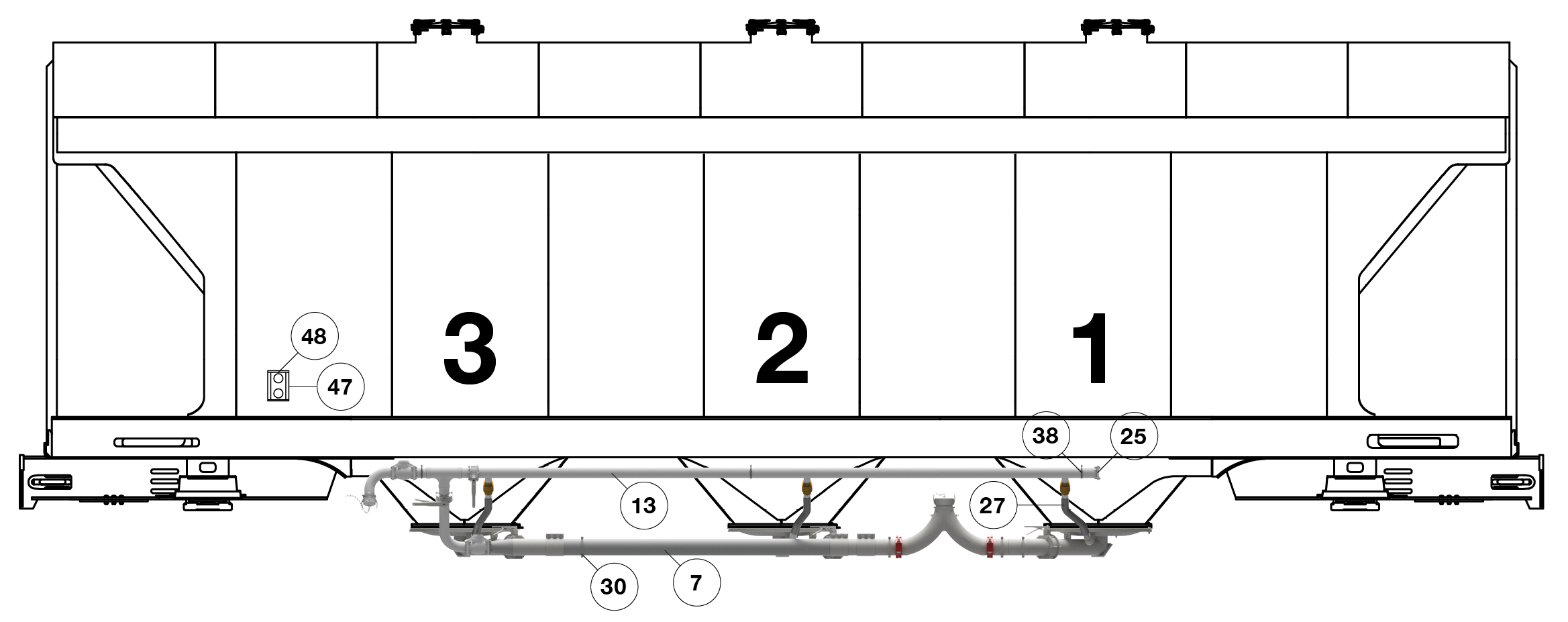 National Steel Car Full Arrangement
