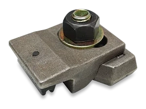 Two Piece Adjustable Rail Clip