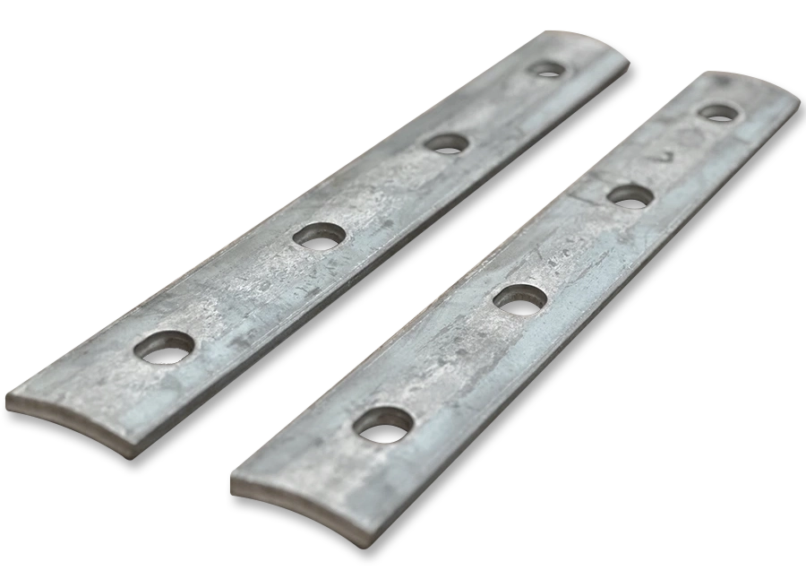 Rail splice bars